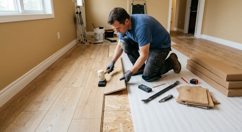 Laminate Floor Installation in Roseville, CA