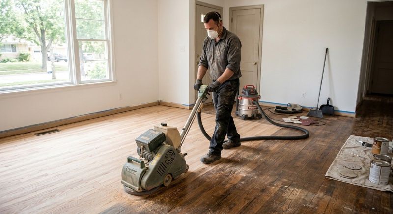 Birch Floor Refinishing in Kansas City, KS