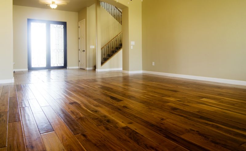 Dark Wood Floor Installation in Manassas, VA