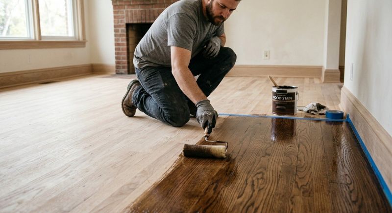 Floor Staining Service in Overland Park, KS