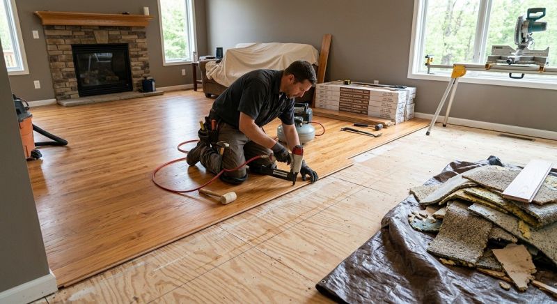 Hardwood Floor Installation in Fort Worth, TX
