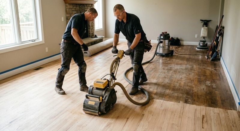 Mahogany Floor Refinishing in Olathe, KS