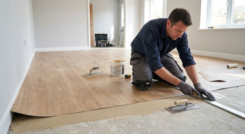 Sheet Vinyl Installation in Fort Worth, TX