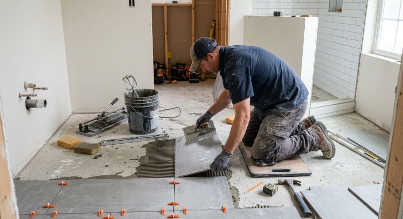 Tile Floor Renovation in Alexandria, VA
