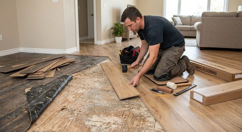 Vinyl Plank Floor Installation in Phoenix, AZ